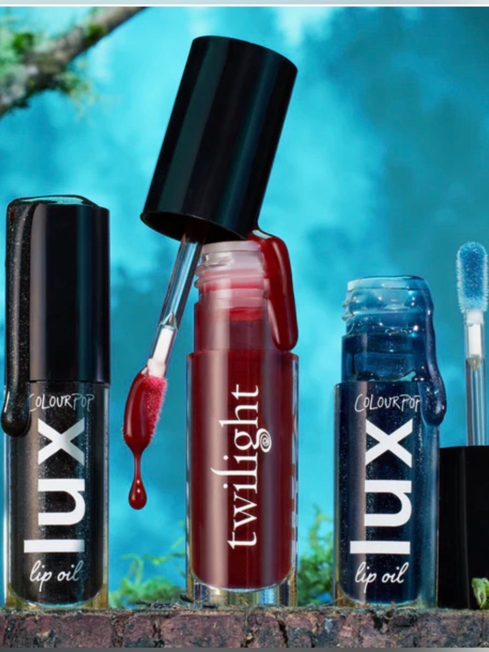 Colourpop X Twilight Lux Lip Oil - Set of 3 BNIB